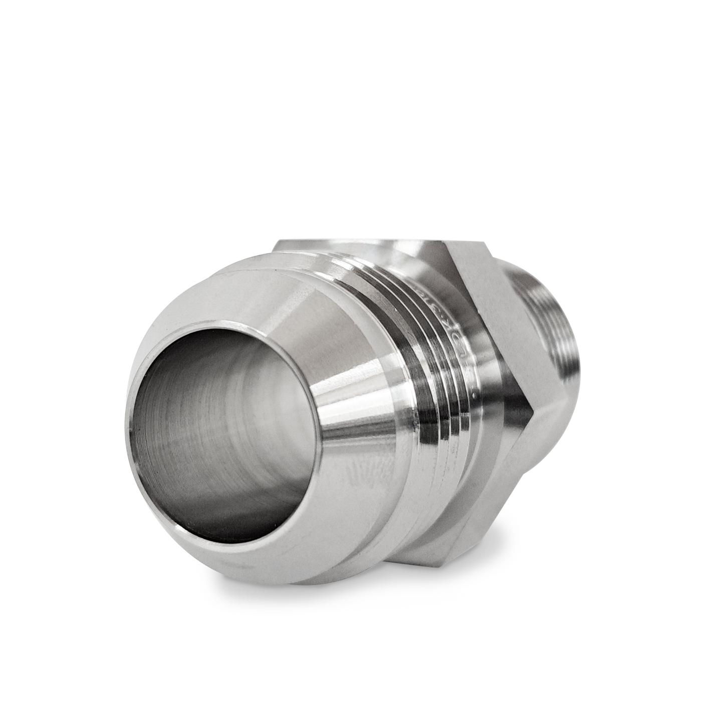 Adaptador Recto 3/4" Flared 37°- JIC (SAE J514) x 3/4" NPT Macho Roscado