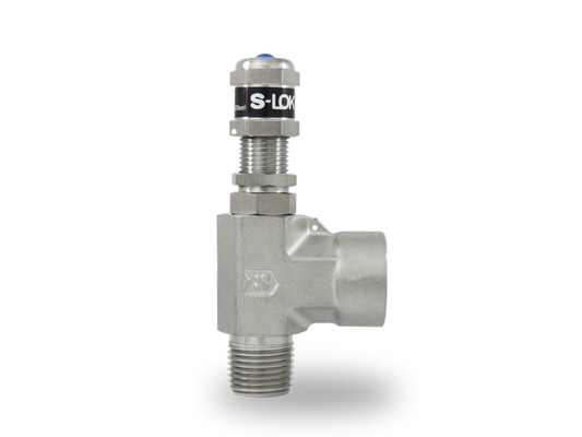 Válvula de Relevo (Alivio) en A Inox S316 1/2" Macho-Hembra NPT Roscada