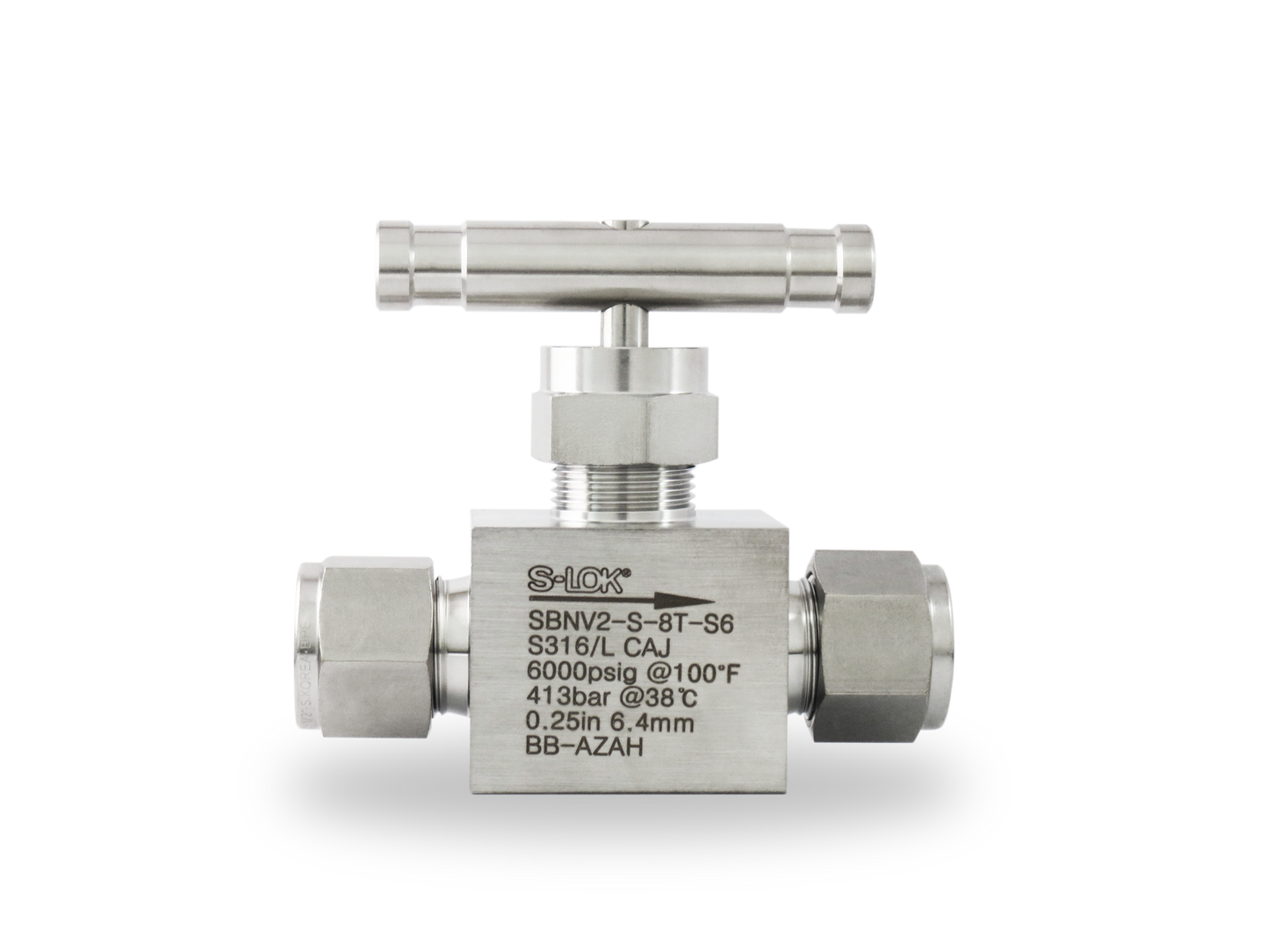 Válvula de Aguja A Inox S316 1/2" OD