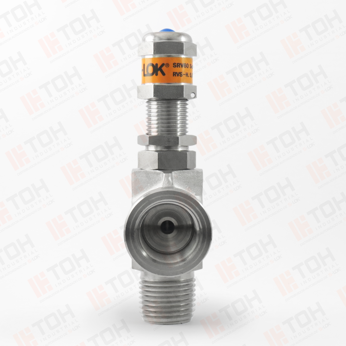 Válvula de Relevo (Alivio) 1/2" Macho-Hembra NPT Roscada (6,000 psi)