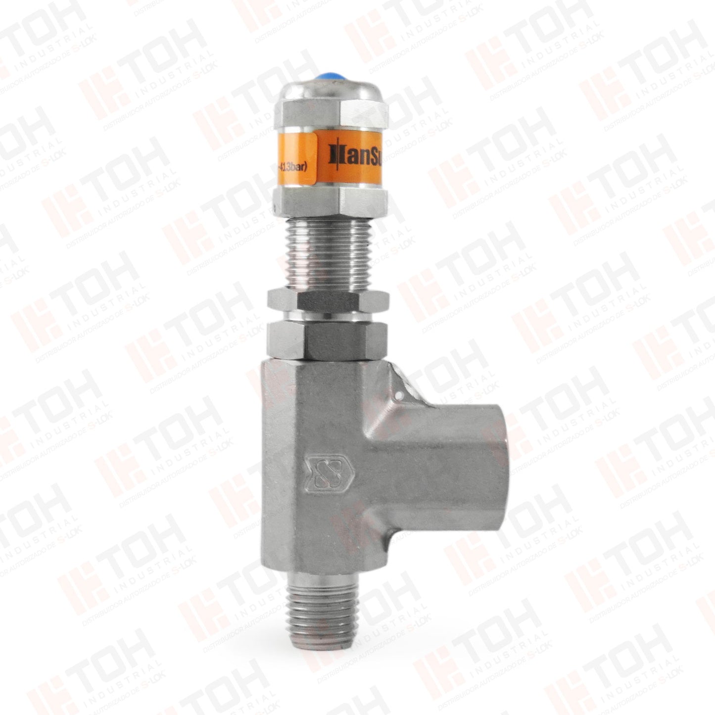 Válvula de Relevo (Alivio) 1/4" Macho-Hembra NPT Roscada