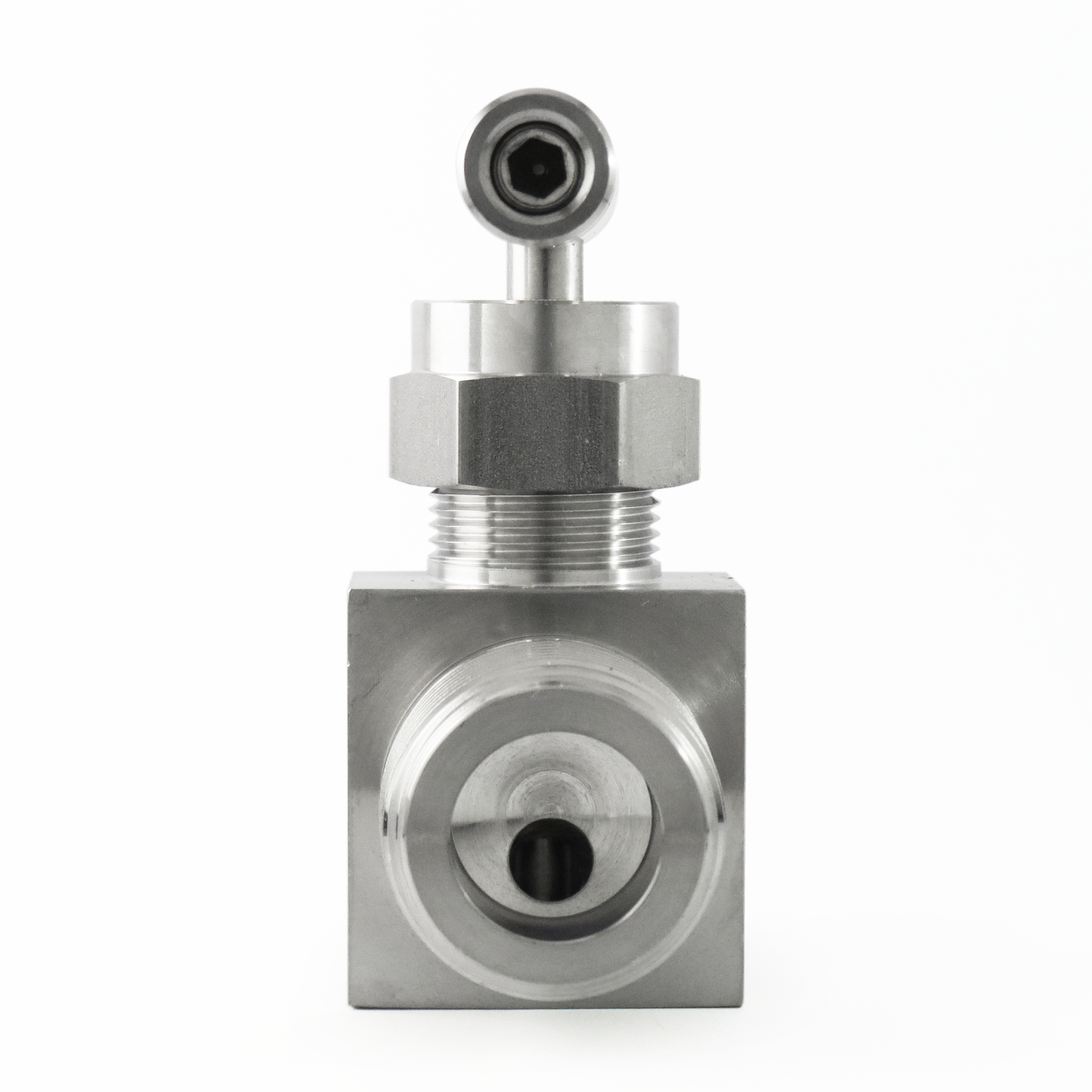 Válvula de Aguja 3/4" Macho x 1/2" Hembra Roscada NPT