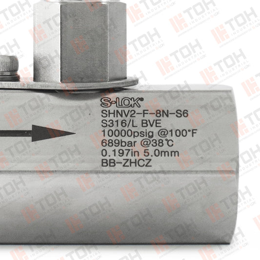 Válvula de Aguja 1/2" Hembra NPT Roscada