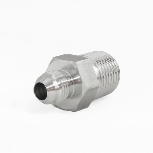 Adaptador Recto 3/8" Flared 37°- JIC x 1/4" NPT Macho Roscado