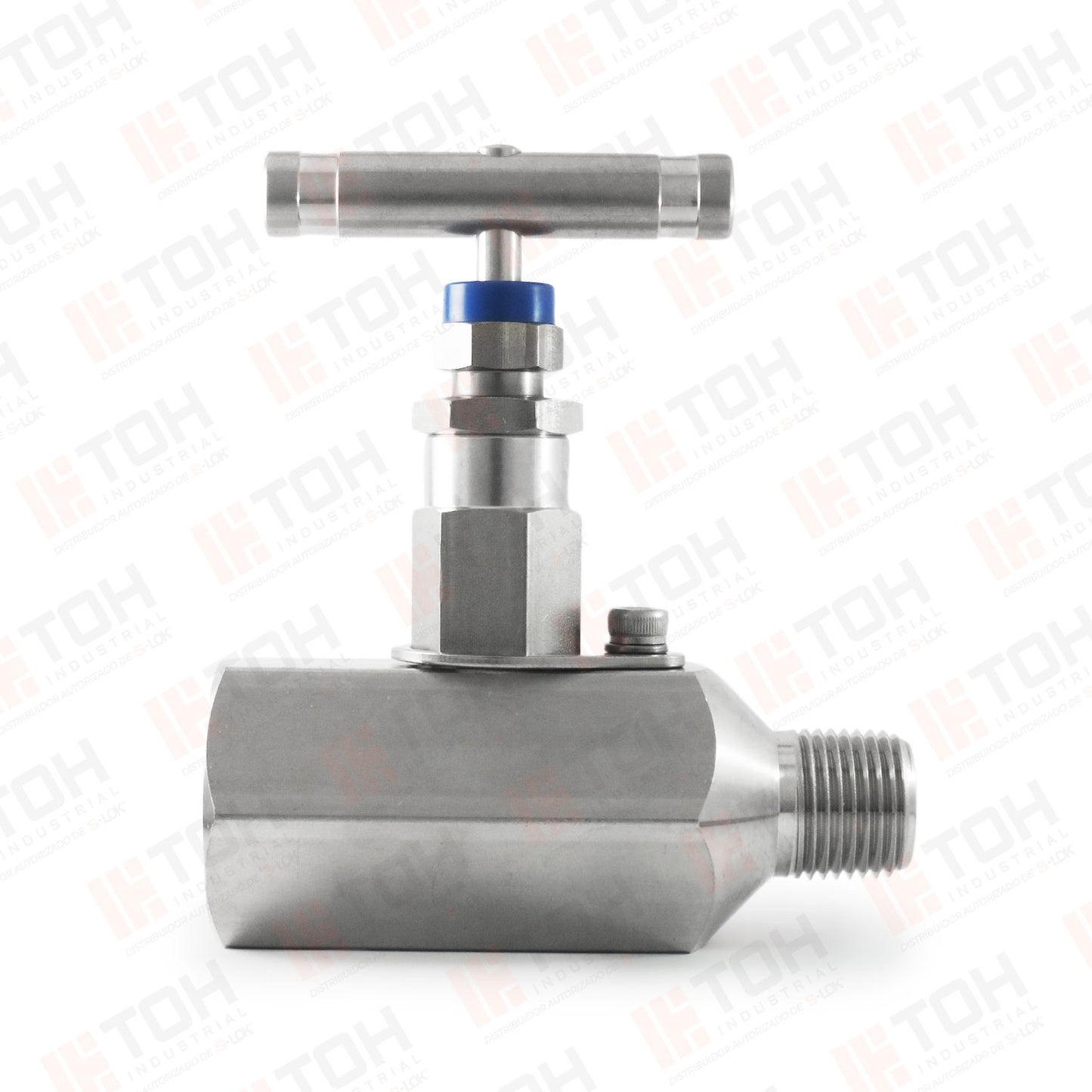 Válvula de Aguja 1/2" Macho-Hembra NPT Roscada