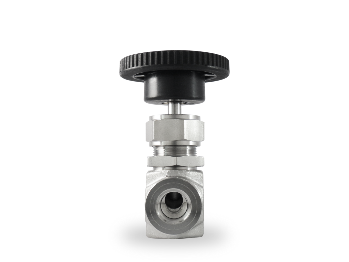 Válvula de Aguja Forjada A. Inox S316 3/8" Hembra Roscada NPT