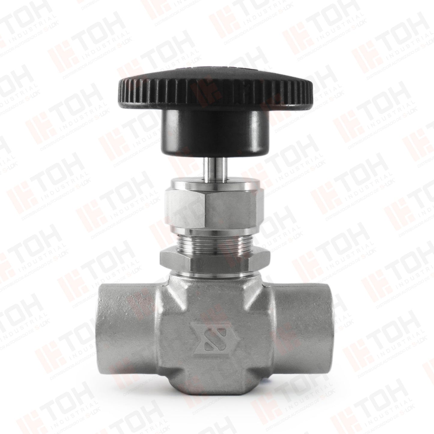Válvula de Aguja Forjada 3/8" Hembra Roscada NPT