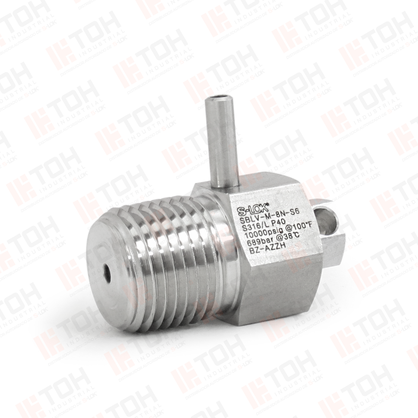 Válvula Purga 1/2" NPT Roscado Macho