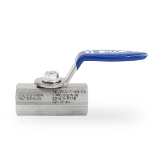 Valvula Bola A. Inox S316 1/4 NPT Roscada Hembra (2000 psi)