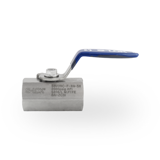 Valvula Bola A. Inox S316 1/2 NPT Roscada Hembra (2000 psi)