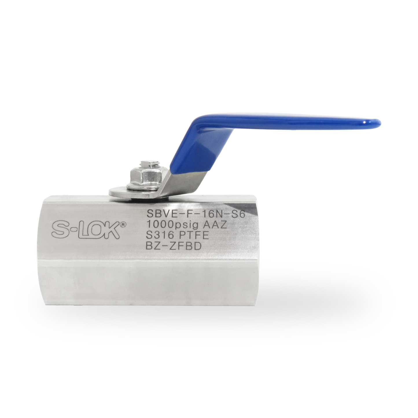 Válvula Bola A. Inox S316 1" NPT Roscada Hembra (1000 psi)