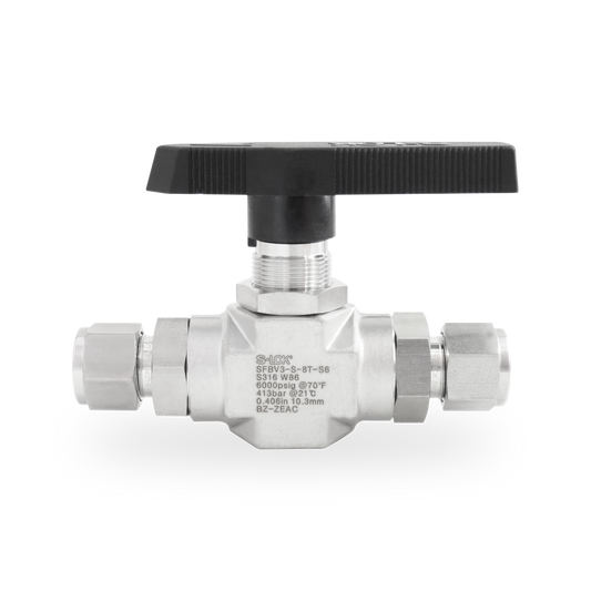 Válvula Bola A. Inox S316 1/2 OD (6000 psi)