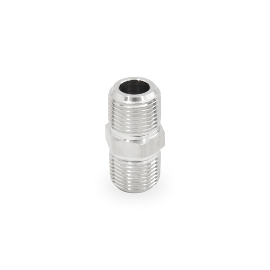 Niple Corto Hexagonal 3/8" NPT Roscado, A. Inox S316