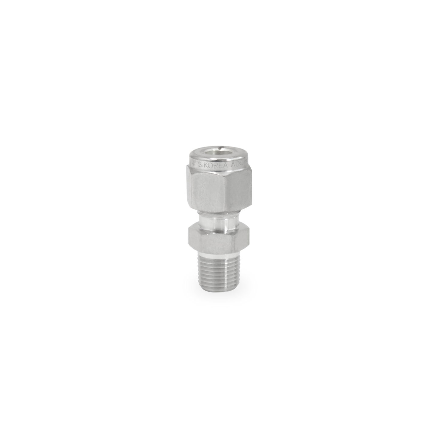 Racor Recto Macho 1/4 OD X 1/8 NPT