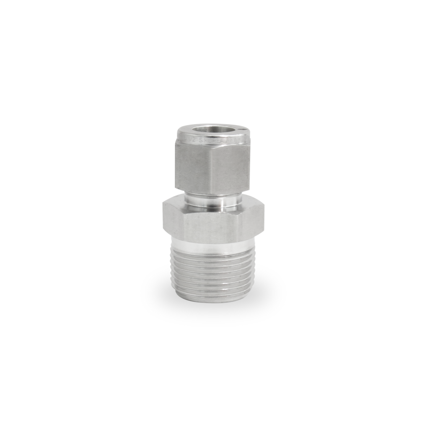 Racor Recto Macho 1/2 OD X 3/4 NPT