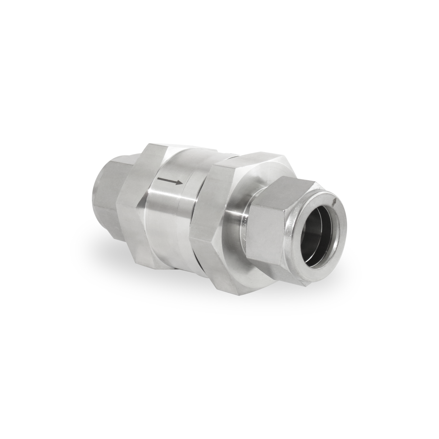 Válvula Check 3/4" OD (Craking 1/3 psi) A. Inox S316 (5000 psi)