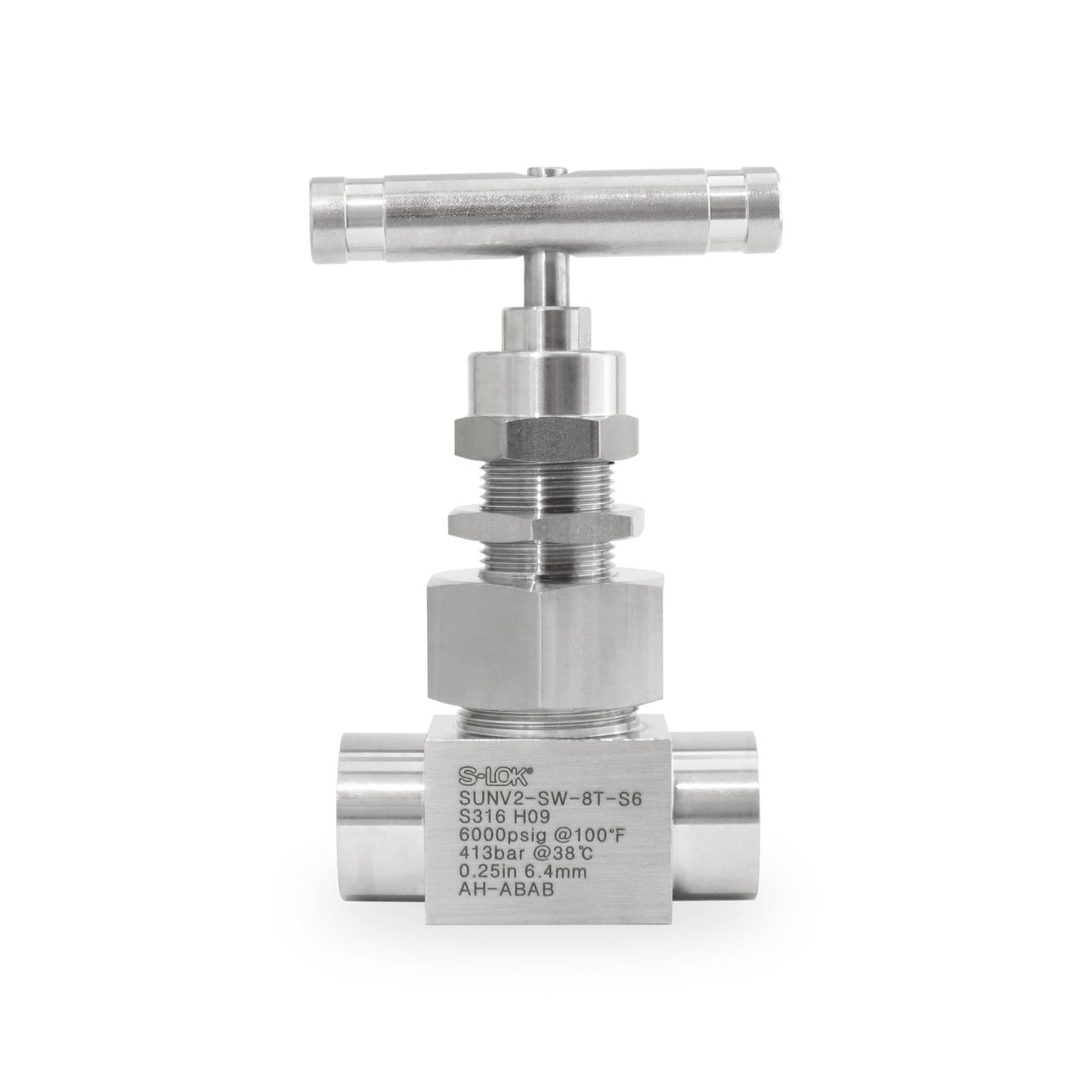 Válvula de Aguja A Inox S316 1/2" OD SW-Socket Weld