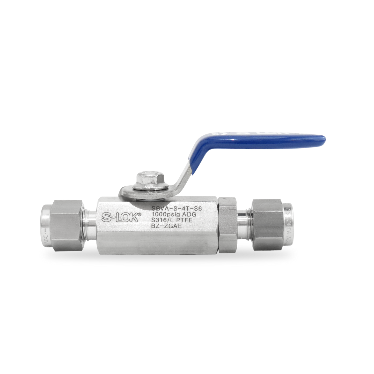 Válvula Bola A. Inox S316 1/4" OD (1000 psi)