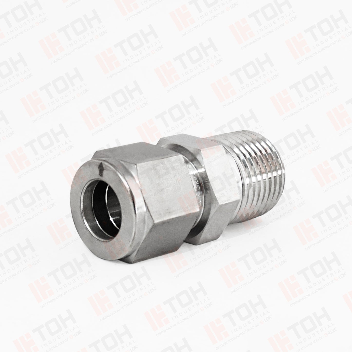 Racor Recto Macho 1/2" OD x 1/2" NPT