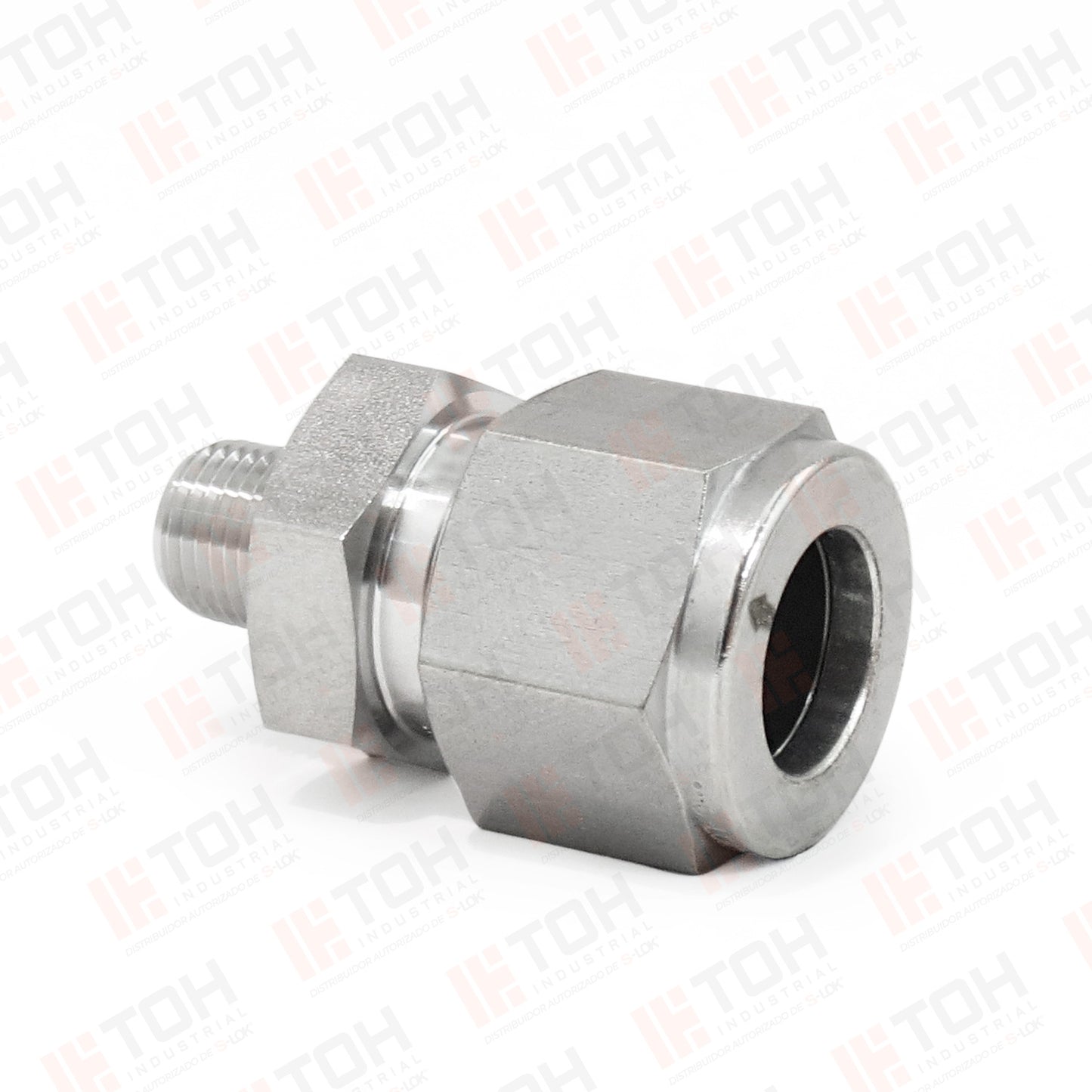 Racor Recto Macho 1/2" OD x 1/8" NPT