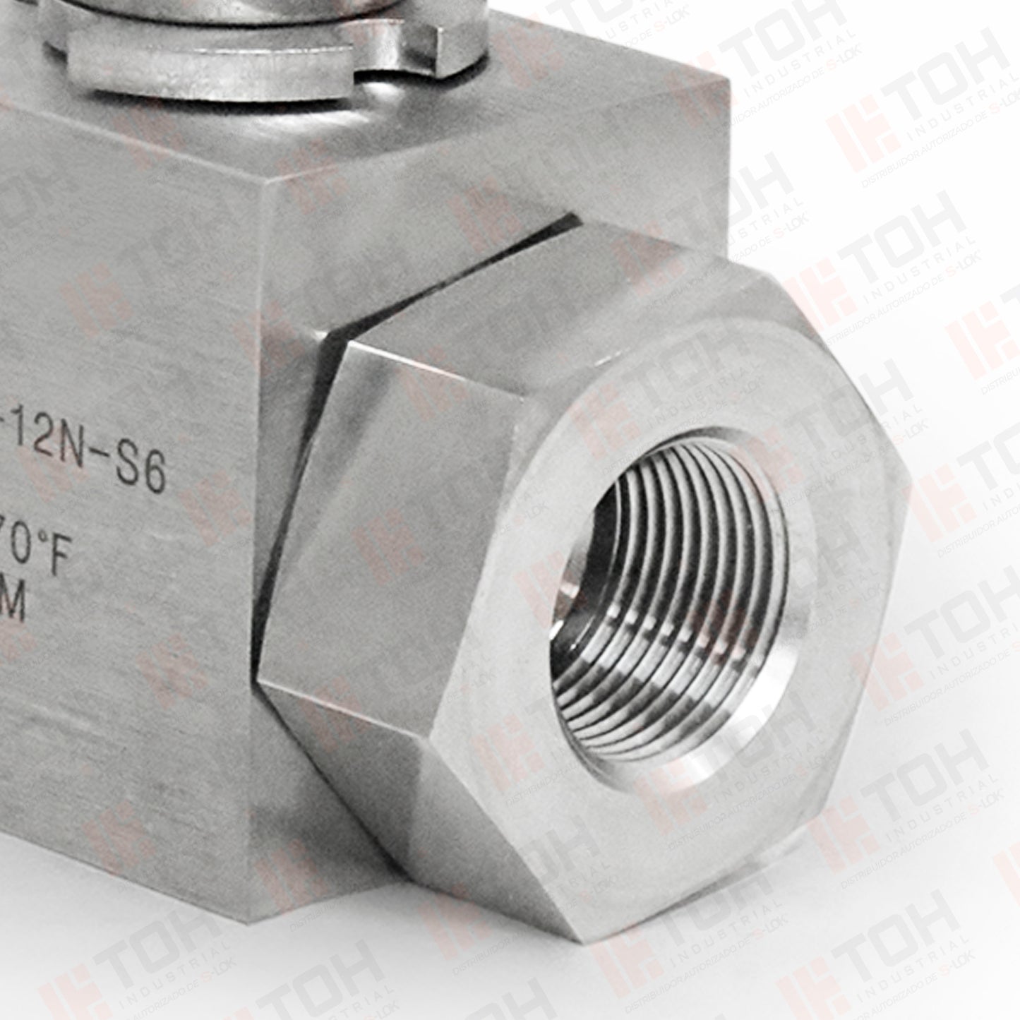 Válvula Bola (DIN) 3/4" NPT Roscada Hembra