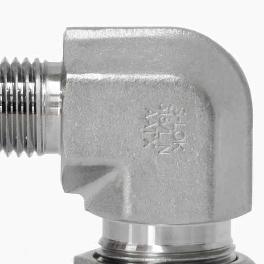 Racor Codo Macho 1/2" OD X 1/4" NPT