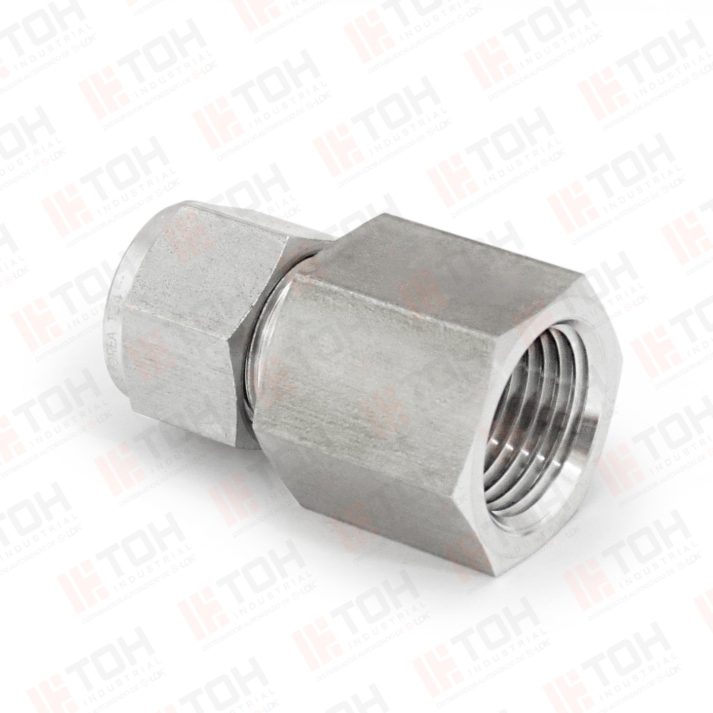 Racor Recto Hembra 1/2" OD x 1/4" NPT