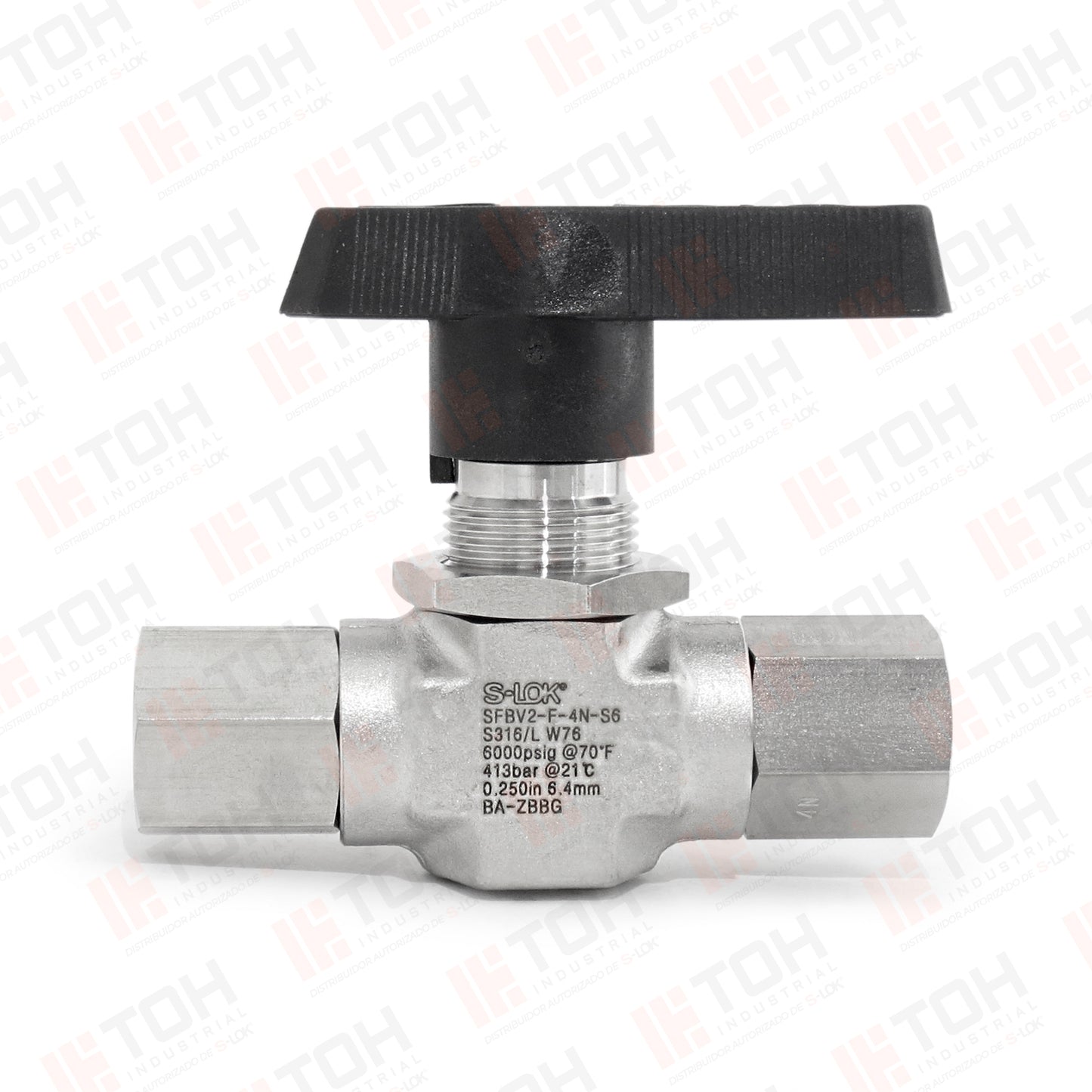 Válvula Bola 1/4" NPT (6000 PSI)