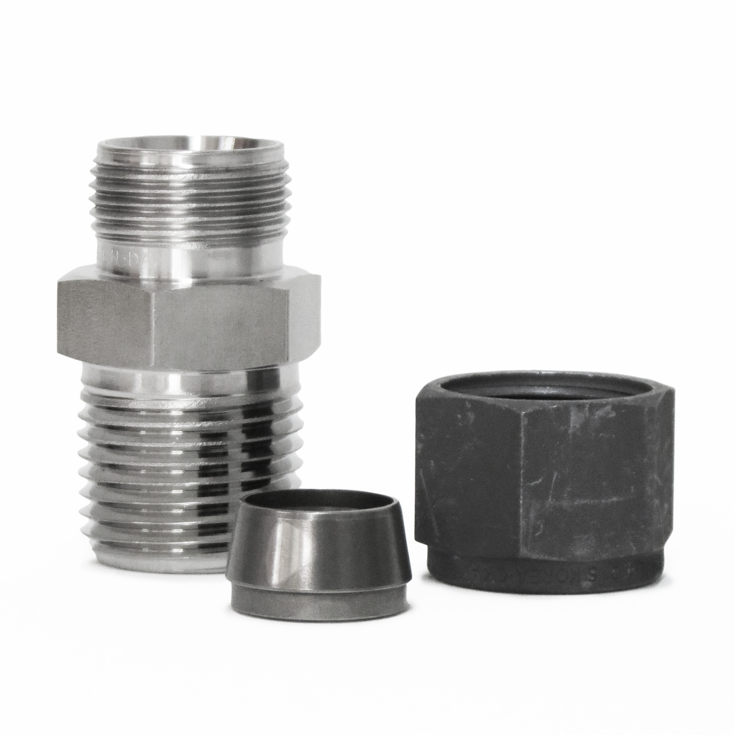 Racor Recto Macho SF 1/2" OD X 1/2" NPT, S-LOK