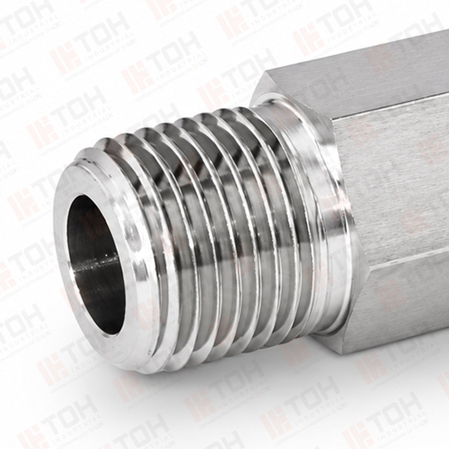 Niple Hexagonal 1/2" x 4L Rosca NPT
