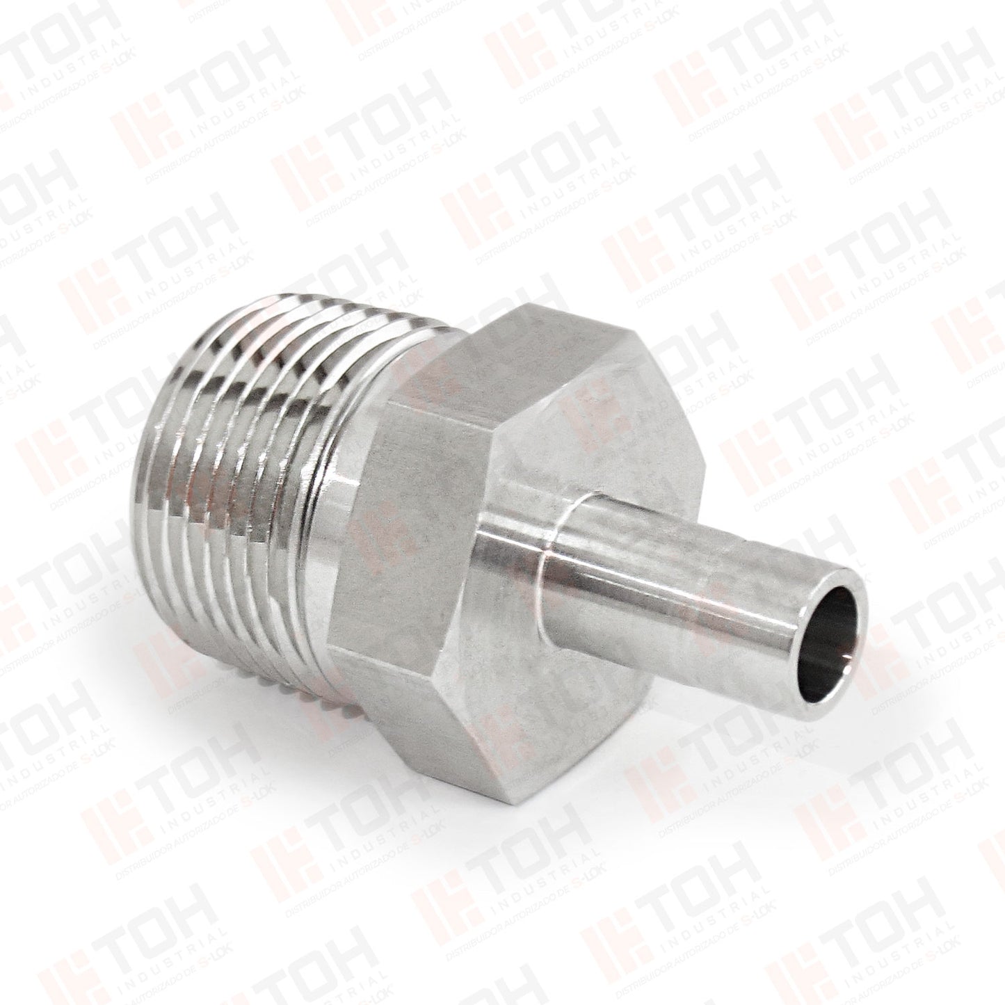 Adaptador Reductor (Manguito) 1/2" OD-Tube x 1" NPT Macho