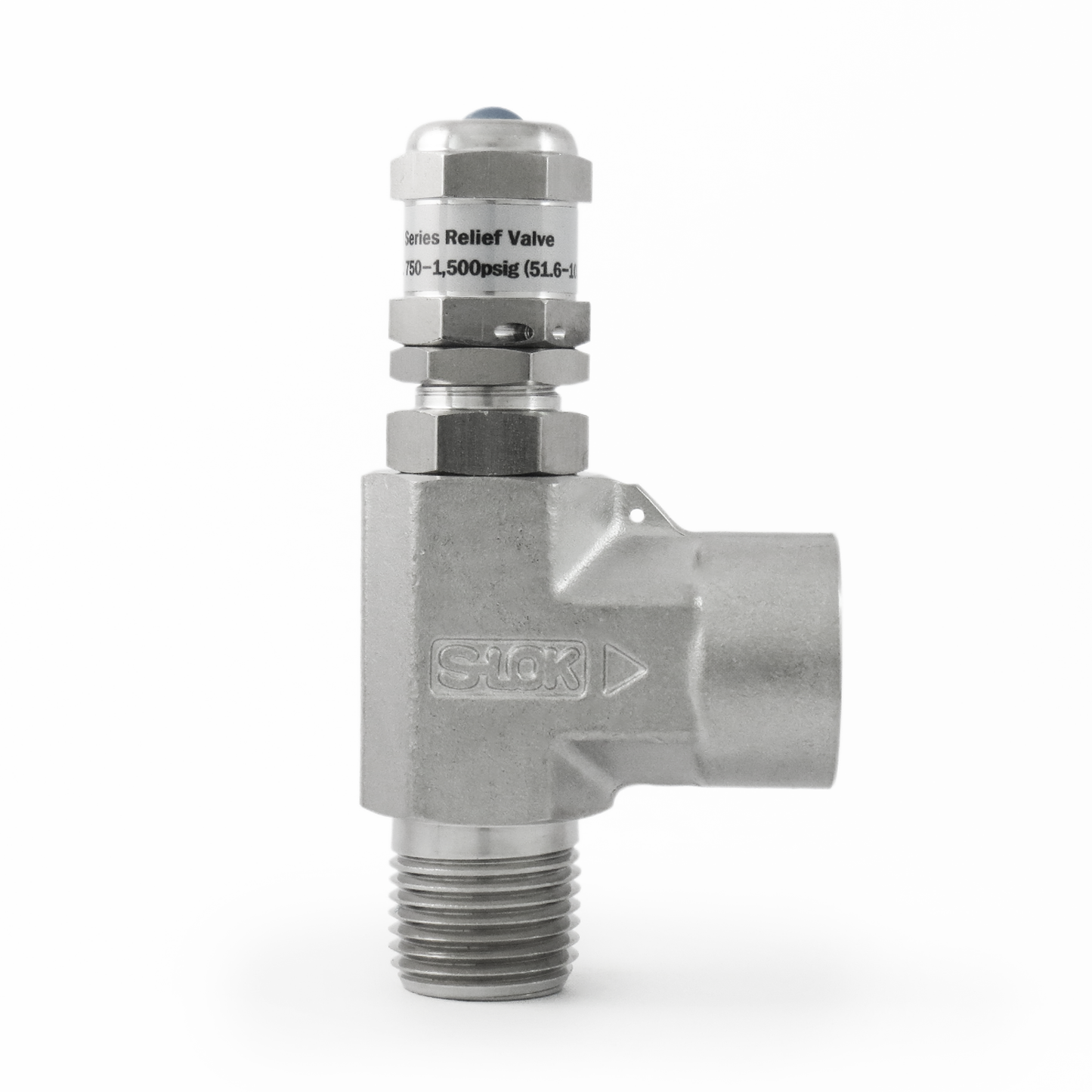 Válvula de Relevo (Alivio) 1/2" Macho-Hembra NPT Roscada