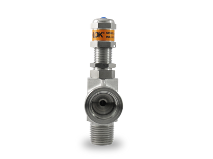 Válvula de Relevo (Alivio) en A Inox S316 1/2" Macho-Hembra NPT Roscada