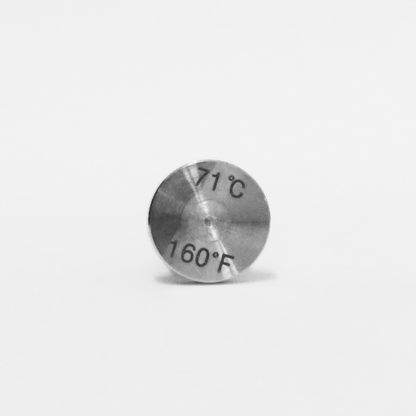 Tapón Fusible (Detector de Calor) 3/8" OD, Rango de fusión 71ºC (160ºF)