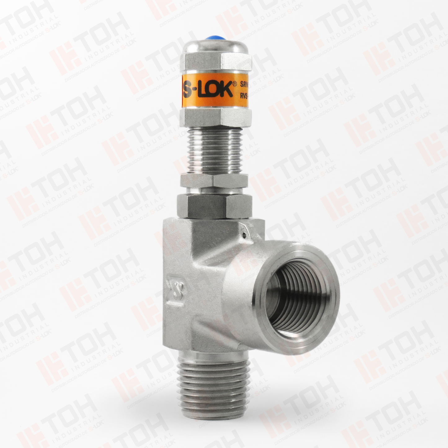 Válvula de Relevo (Alivio) 1/2" Macho-Hembra NPT Roscada (6,000 psi)