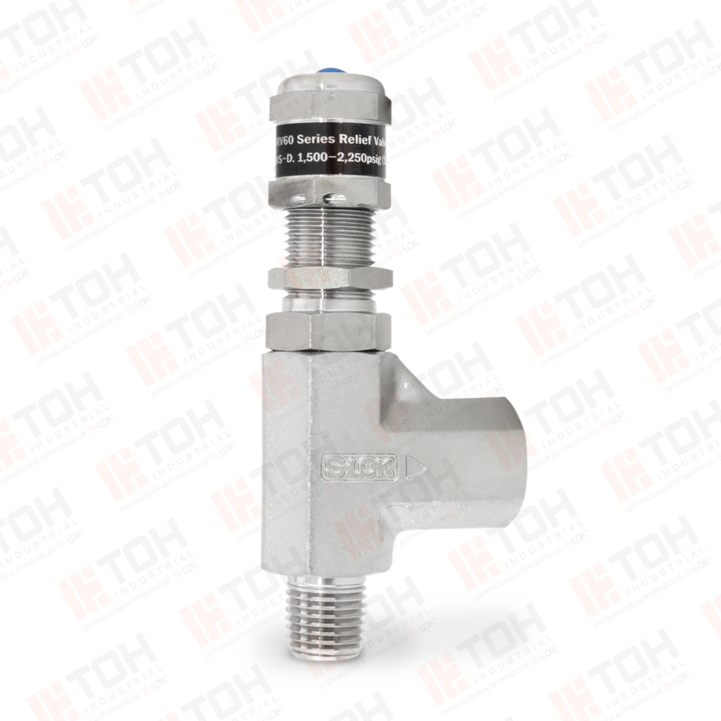 Valvula de Relevo (Alivio) 1/4" Macho-Hembra NPT Roscada (6,000 psi)