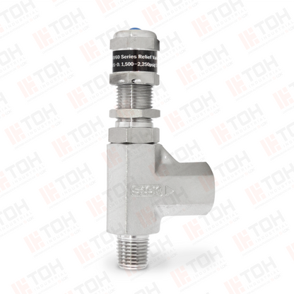 Valvula de Relevo (Alivio) 1/4" Macho-Hembra NPT Roscada (6,000 psi)