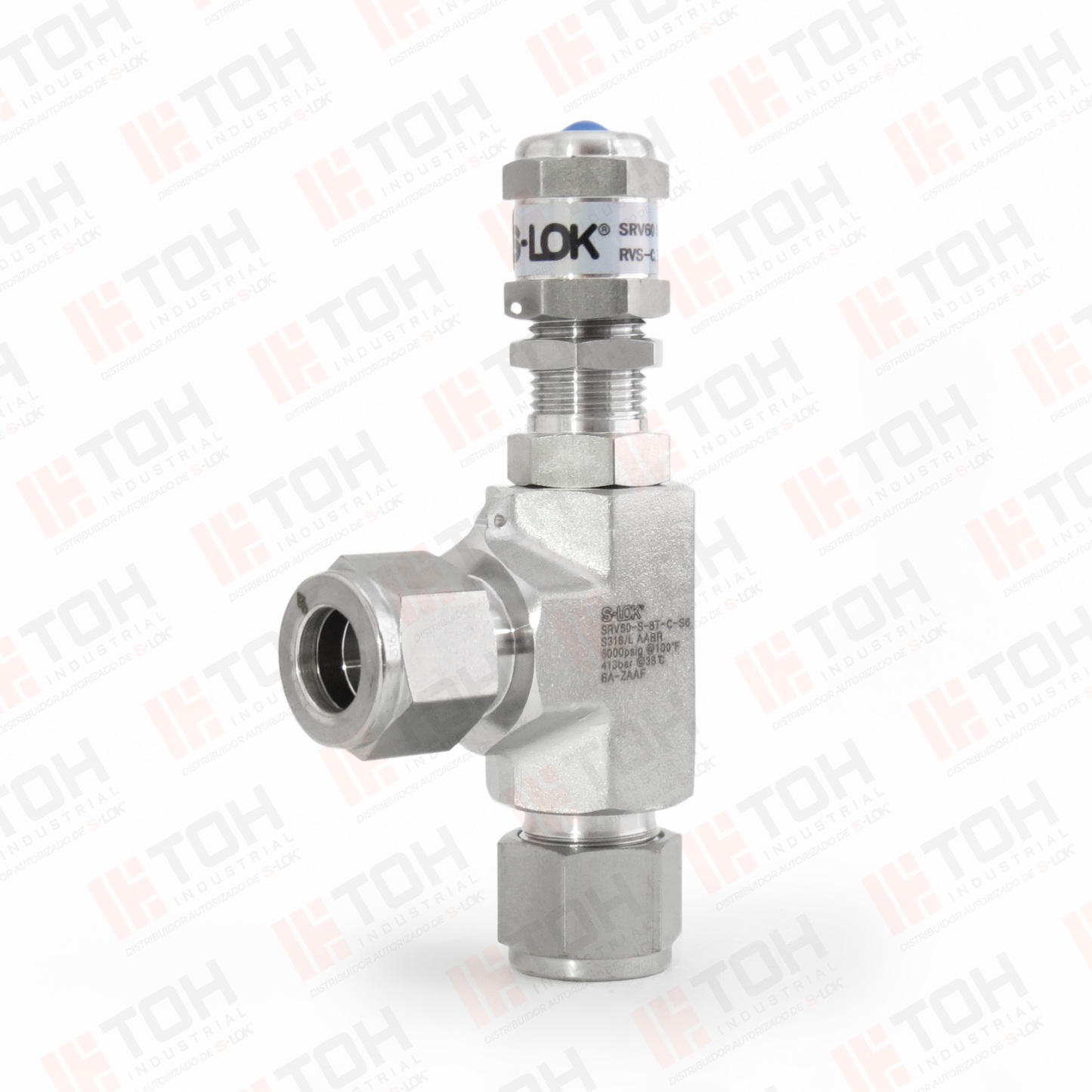 Válvula de Relevo (Alivio) 1/2" OD (6,000 psi)
