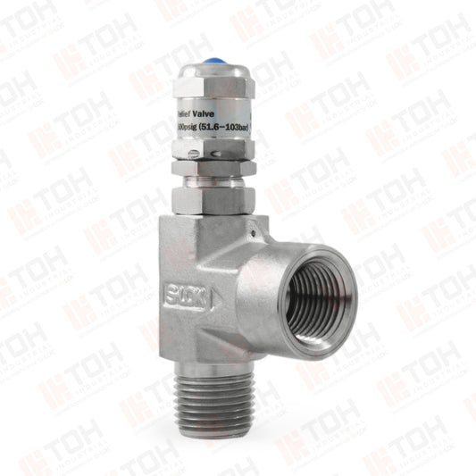 Válvula de Relevo (Alivio) 1/2" Macho-Hembra NPT Roscada