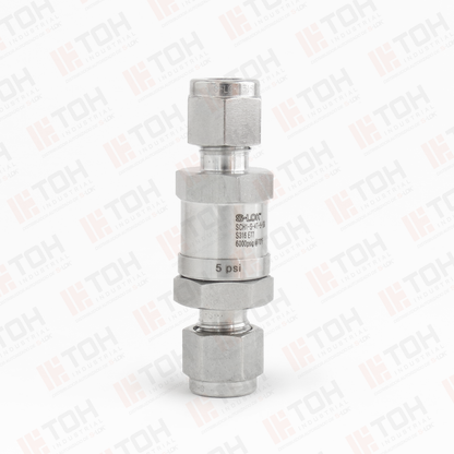 Válvula Check 1/4" OD (Craking 5 psi)