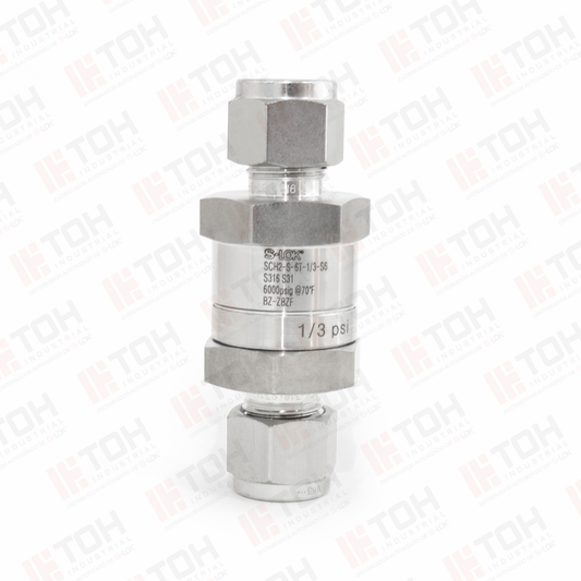 Válvula Check 3/8" OD (Craking 1/3 psi)