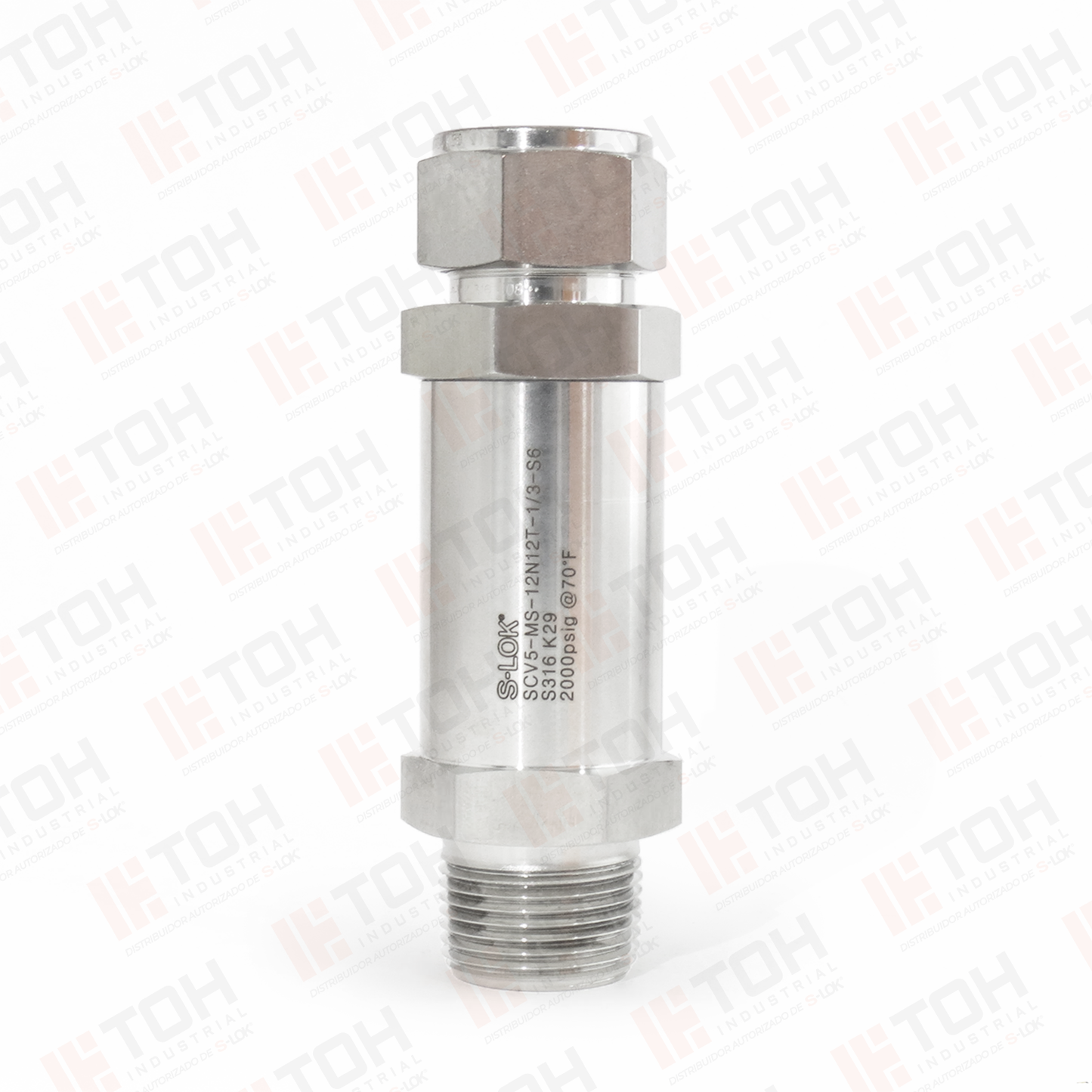 Válvula Check 3/4" NPT X 3/4" OD (Craking 1/3 psi)