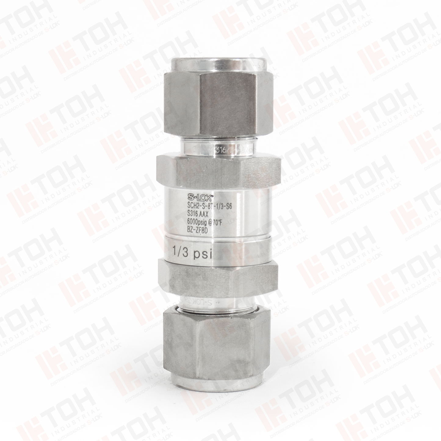 Válvula Check 1/2" OD (Craking 1/3 psi)