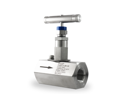 Válvula de Aguja 1/2" Hembra NPT Roscada  (10,000 PSI)