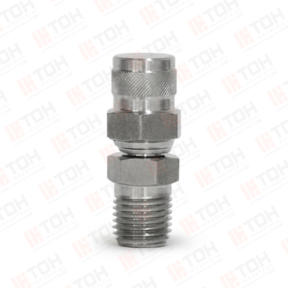 Válvula de Purga 1/4" NPT Macho Roscado NPT