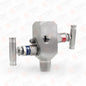 Manifold 2 vias de 1/2" Macho-Hembra roscada NPT