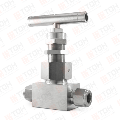 Válvula de Aguja 1/2" OD Bonete Unión