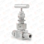 Válvula de Aguja 1/4" OD Bonete Unión