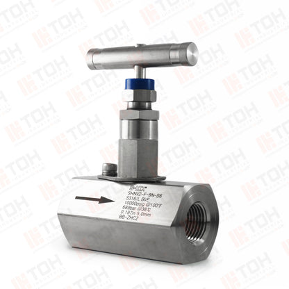 Válvula de Aguja 1/2" Hembra NPT Roscada