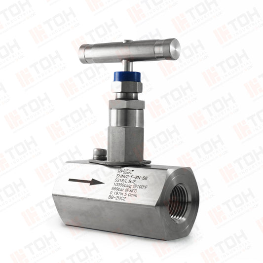 Válvula de Aguja 1/2" Hembra NPT Roscada